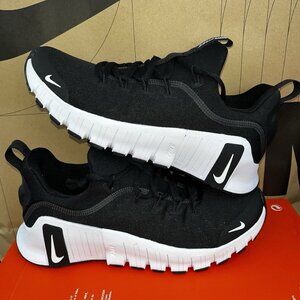 NEW Nike Free Metcon 6 Black White FJ7126 001 Women Size 8.5